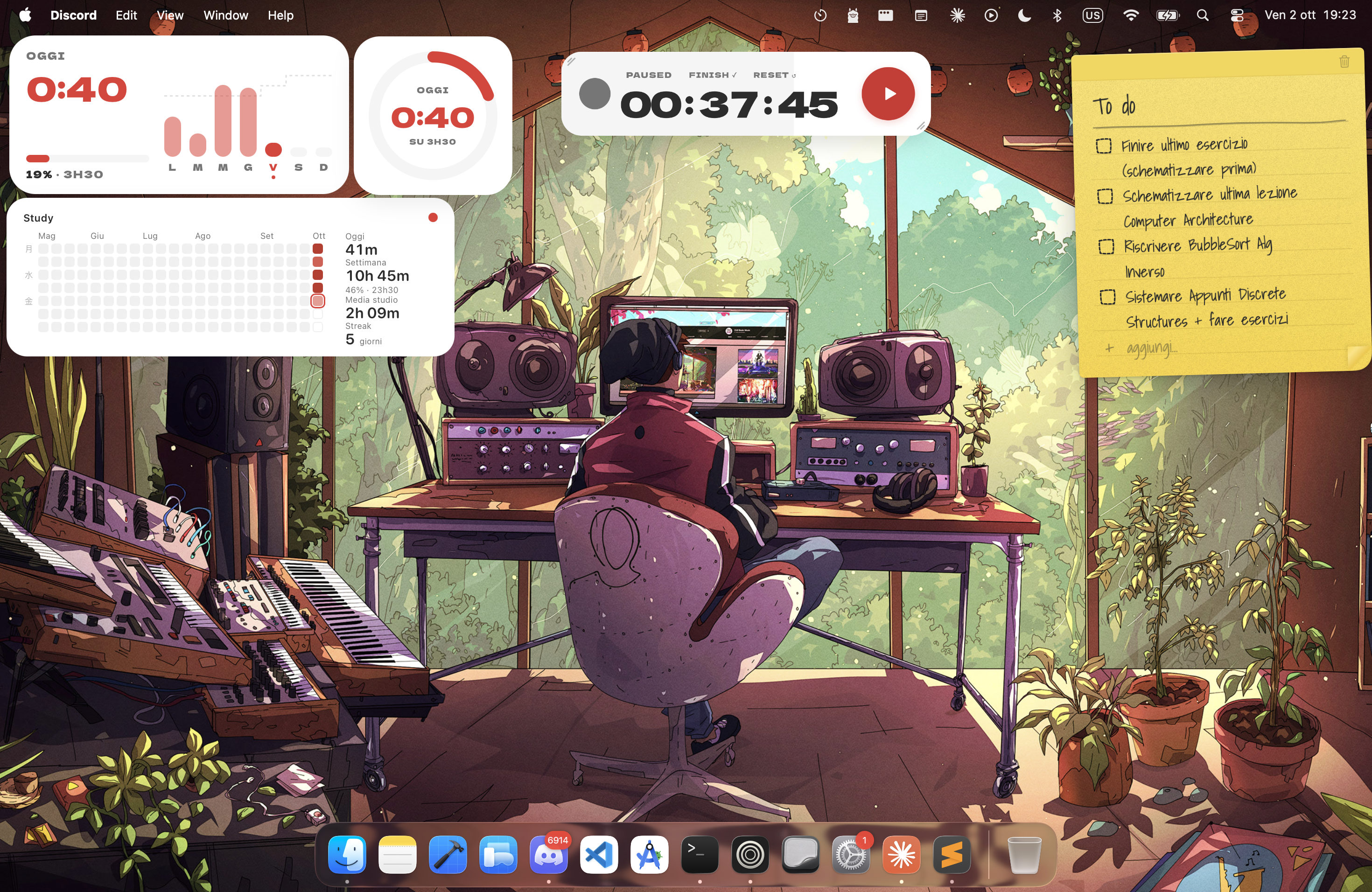 Study Widgets